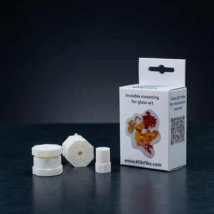 KlikFiks Basic Hängeset – 2x Halterungen + 1 Stütze